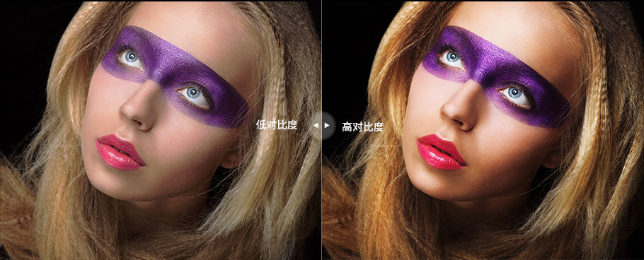 2000:1对比度,画面更通透