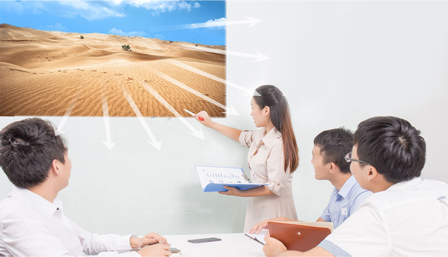 漫反射成像原理,绿色健康光源